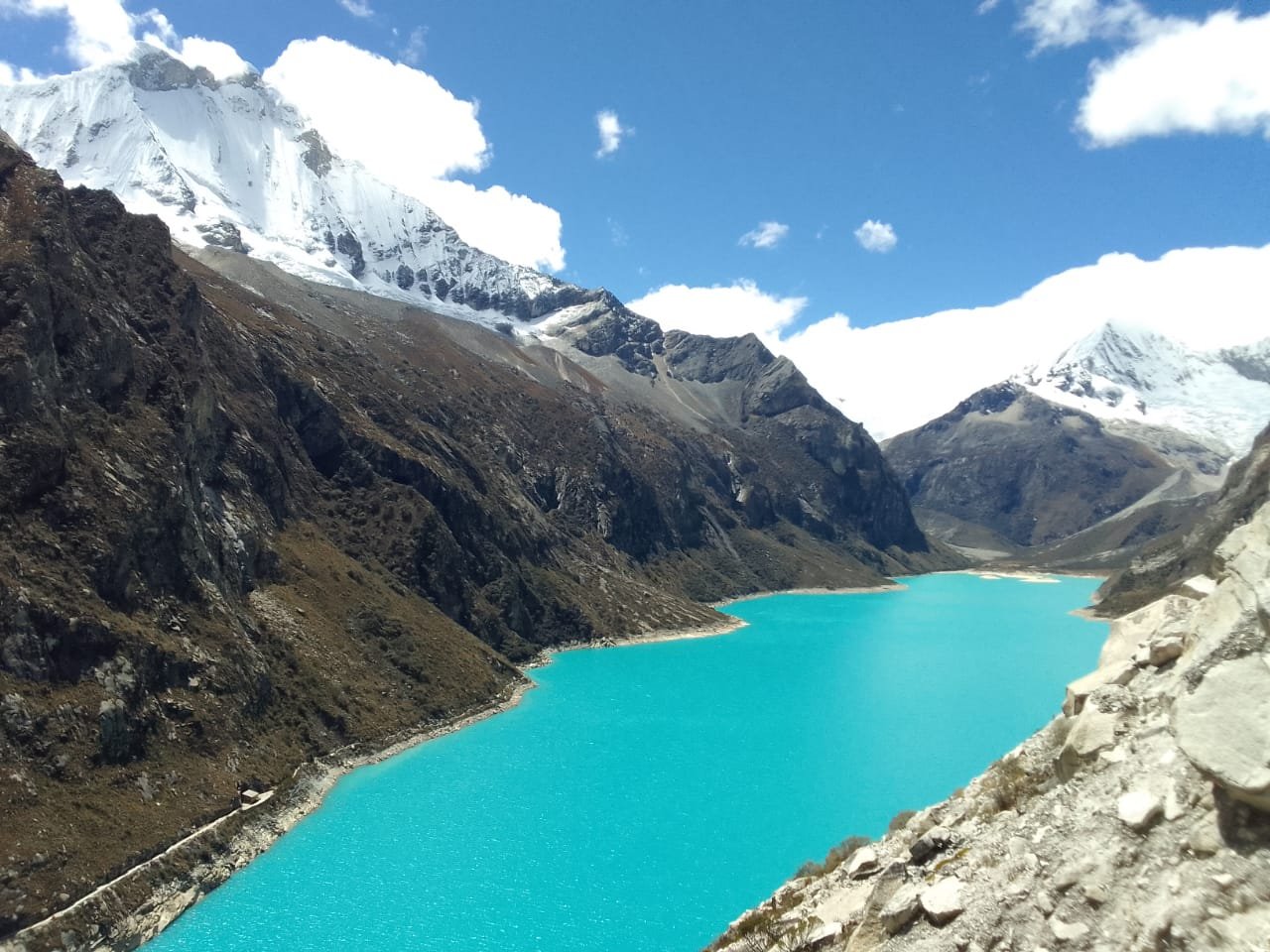 El Paron, Peru, day trekking, 4200 meters altitude