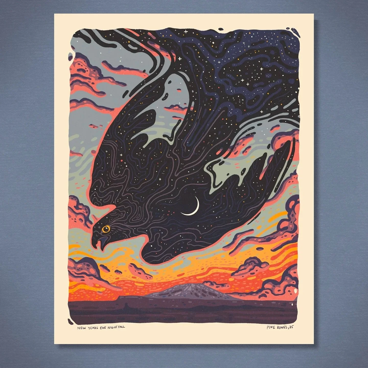 &gt;&gt; Biggggg welcome to our newest artist, Pine Bones ( @pine.bones )🌙

Their work feels like stepping into the wild after dark&hellip; mystical, rooted in nature, and a little bit otherworldly. 

We&rsquo;re beyond stoked to have their arty mag