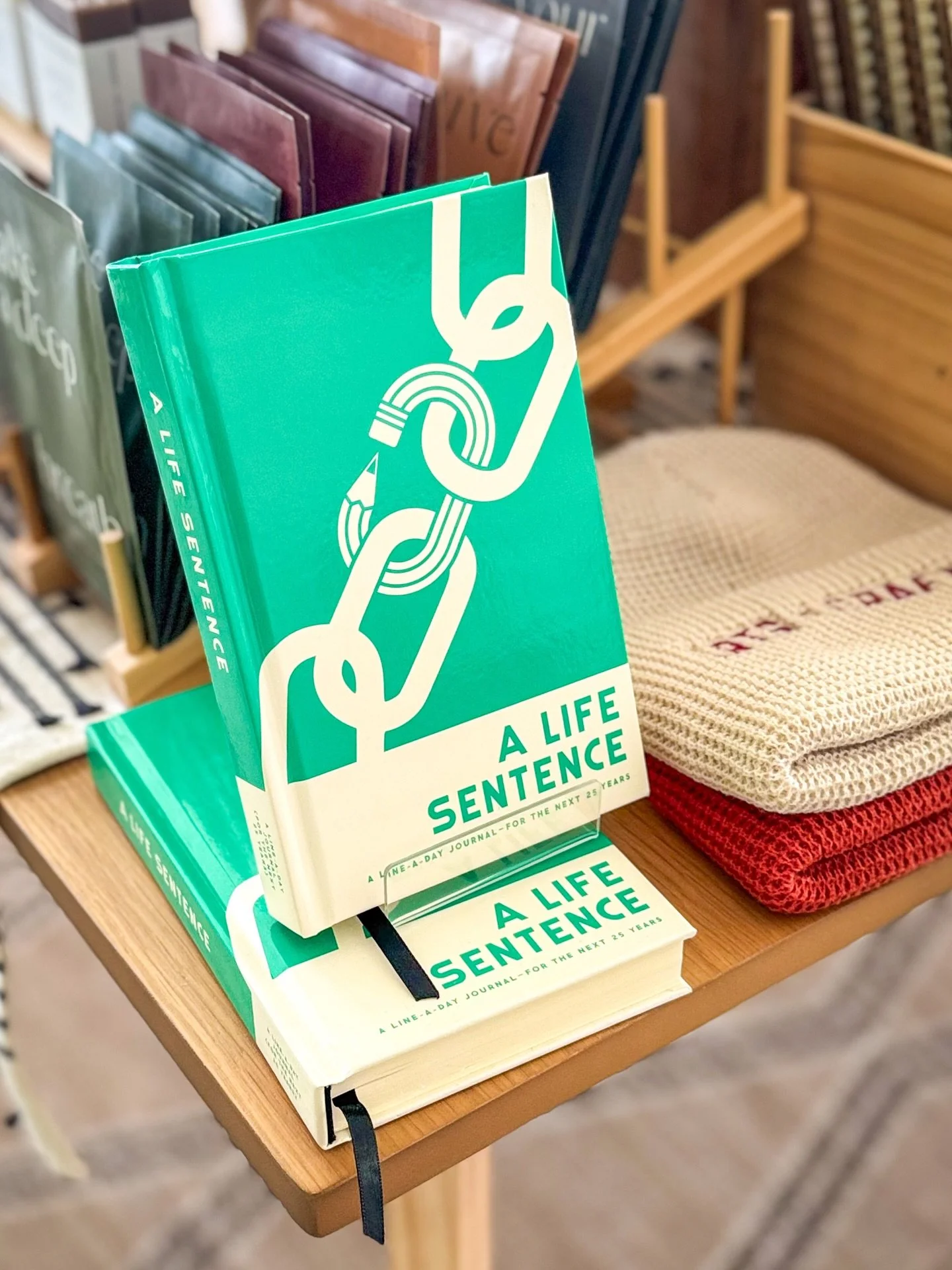 &gt;&gt; Our Life Sentence Journal is  perfect for anyone who likes long-term commitment but only in tiny doses. ✨