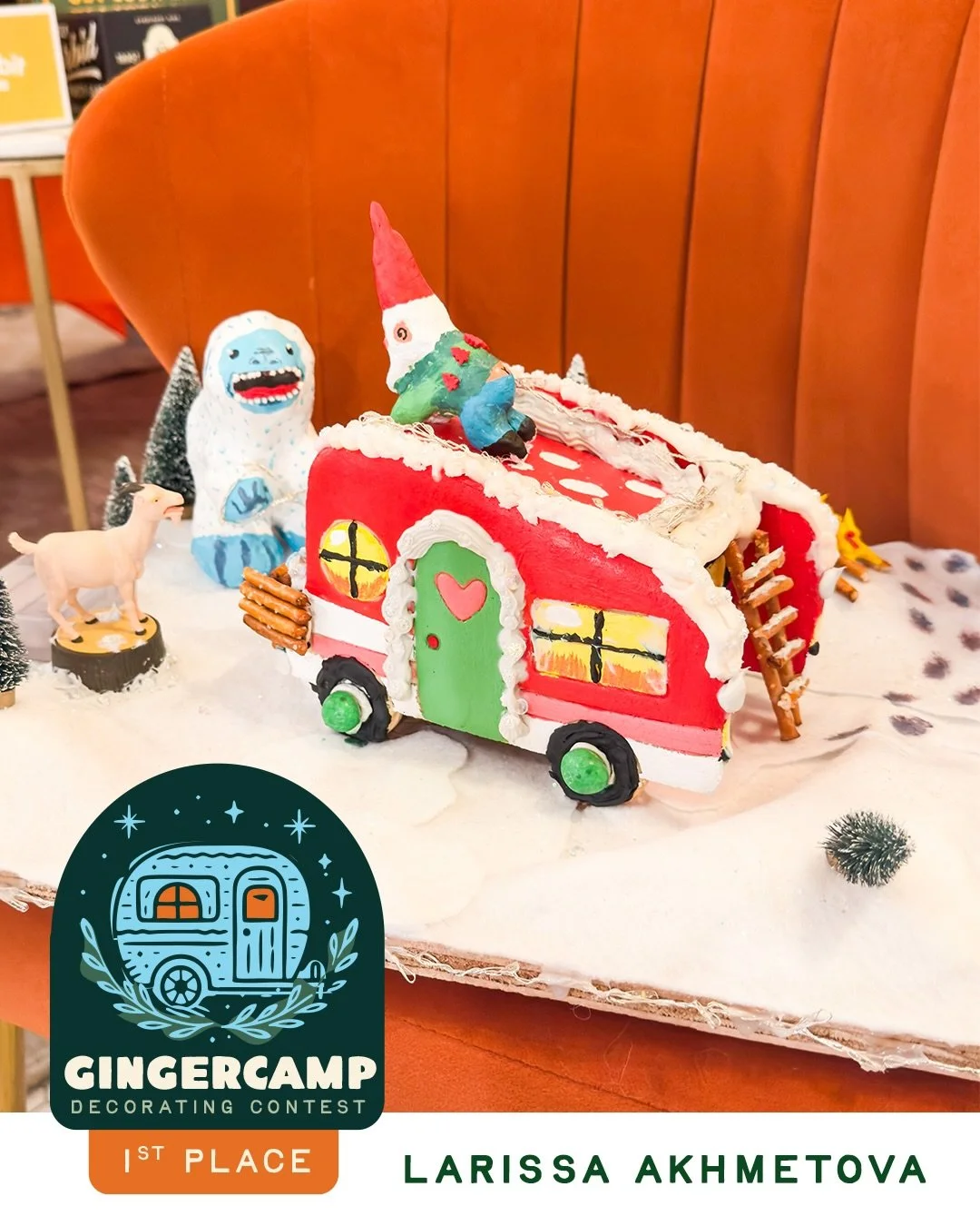 >> Not to be dramatic, but the Ginger Camper contest might be our favorite Westward tradition. 🧡✨

A huge congrats to this year&rsquo;s winners:
Larissa
Erin
Kelsey

And truly, thank you to everyone who participated. Watching folks come in jus