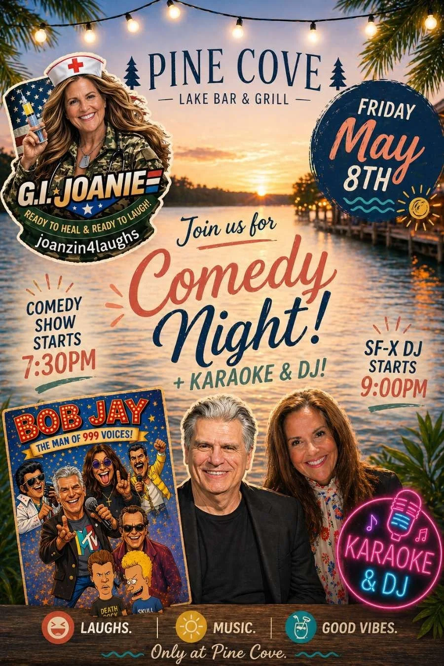 Comedy Night ft. Bob Jay & G.I. Joanie