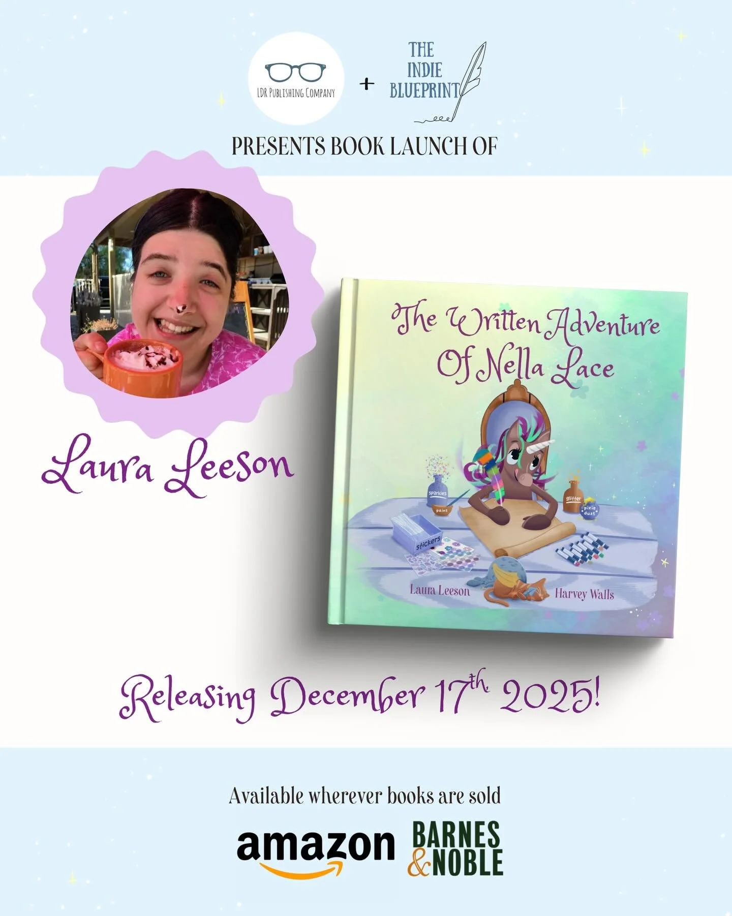 The moment is finally here&hellip; our first official book is releasing with the support of our company! 🎉✨

We couldn&rsquo;t be more proud of Laura and the magic, dedication, and heart she poured into this story. Being part of her creative journey