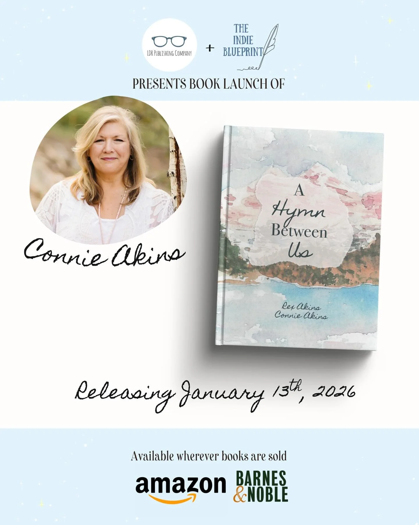 It&rsquo;s a little out of order but I&rsquo;m beyond honored to announce book number 2, &ldquo;A Hymn Between Us&rdquo; releasing tomorrow with the support of The Indie Author Blueprint! 🎉✨

This book is extra special, as it&rsquo;s not only Connie