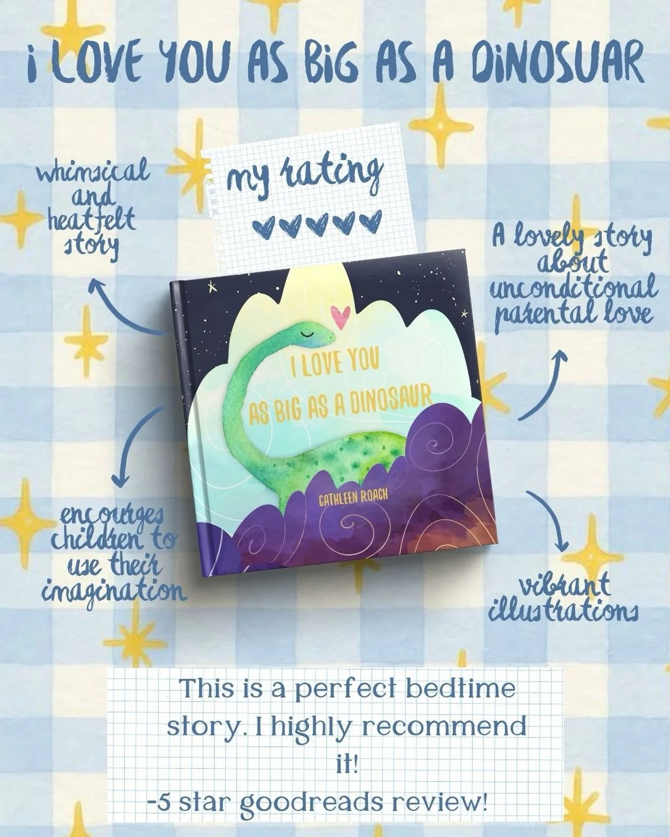 I Love You As Big As A Dinosaur by Cathleen Roach! 
.
.
Grab your copy at ldrpublishingcompany.com 
.
.
#childrensbookrecommendations #childrensbook #childrensbookillustration #childrensbookauthor #authorsoninstagram