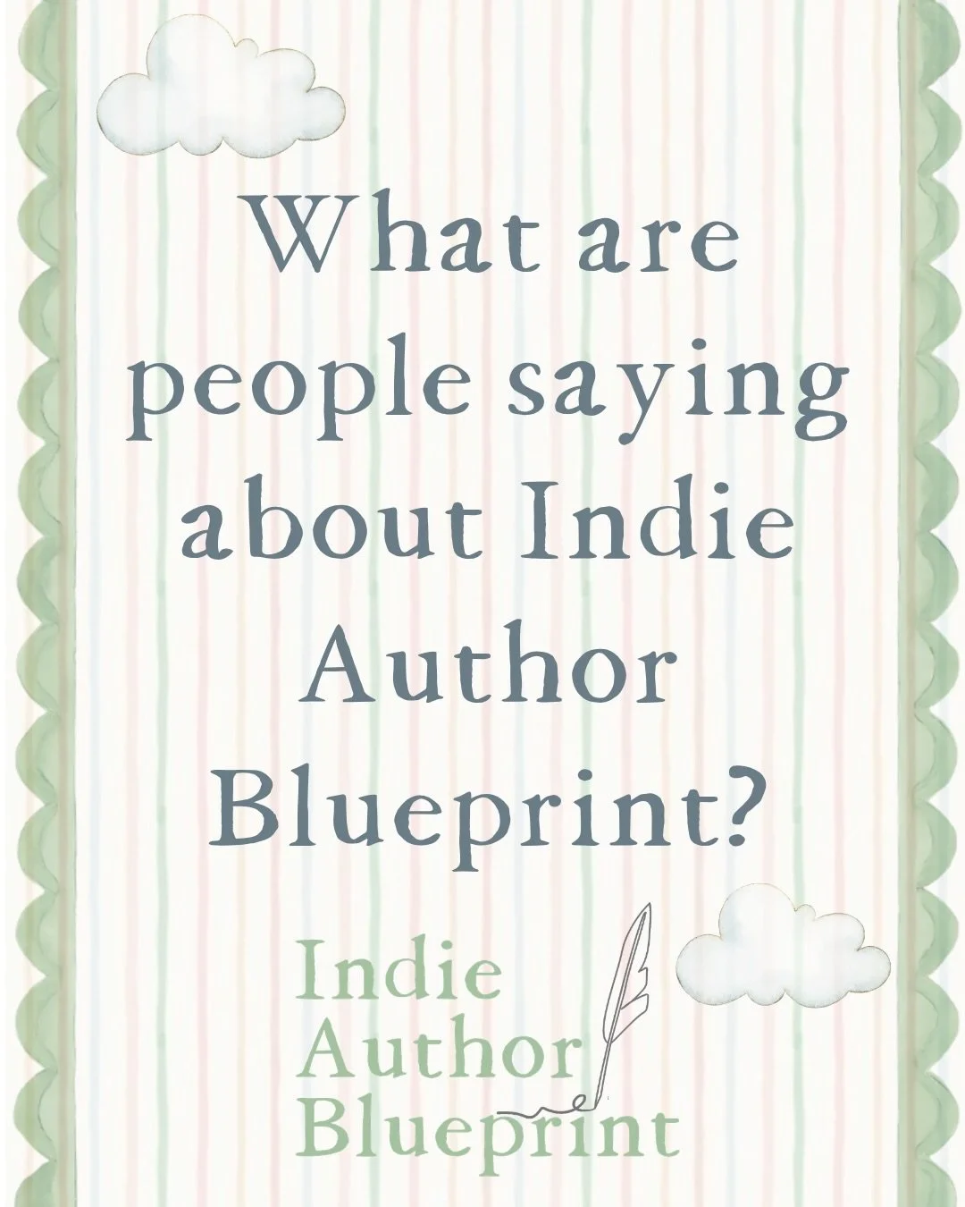 What are people saying about The Indie Author Blueprint? 
.
.
#indiepublishing #indiepublisher #indiepublished #authorsofig #author