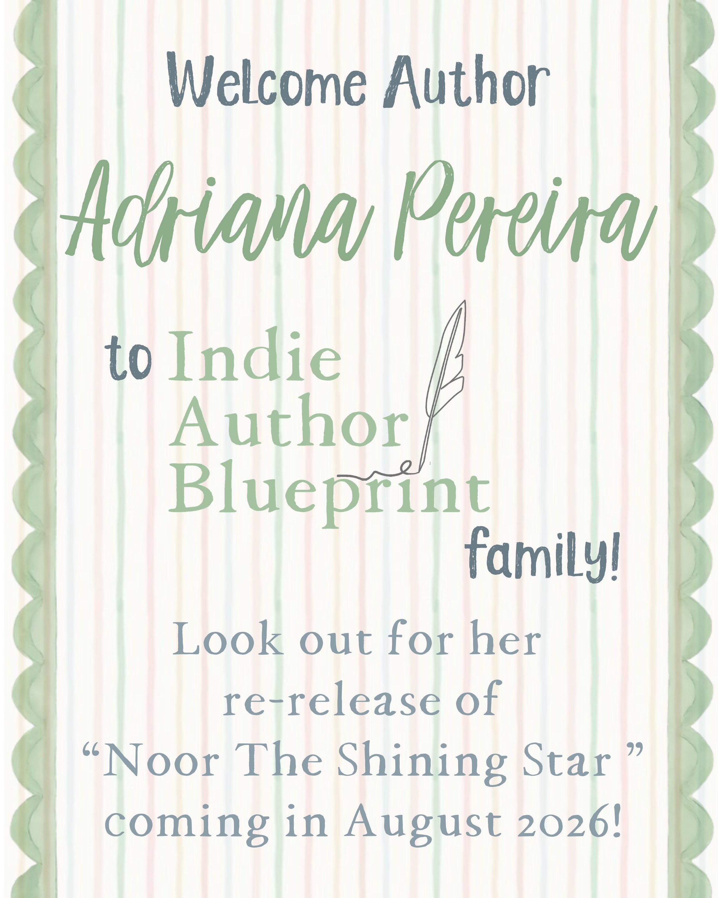 The Indie Blueprint is so excited to announce a very sweet author! @adri_x0 has decided to partner with us for the re-release of her children&rsquo;s book, &ldquo;Noor The Shining Star&rdquo;! We are so excited to share her story with all of you! ⭐️

