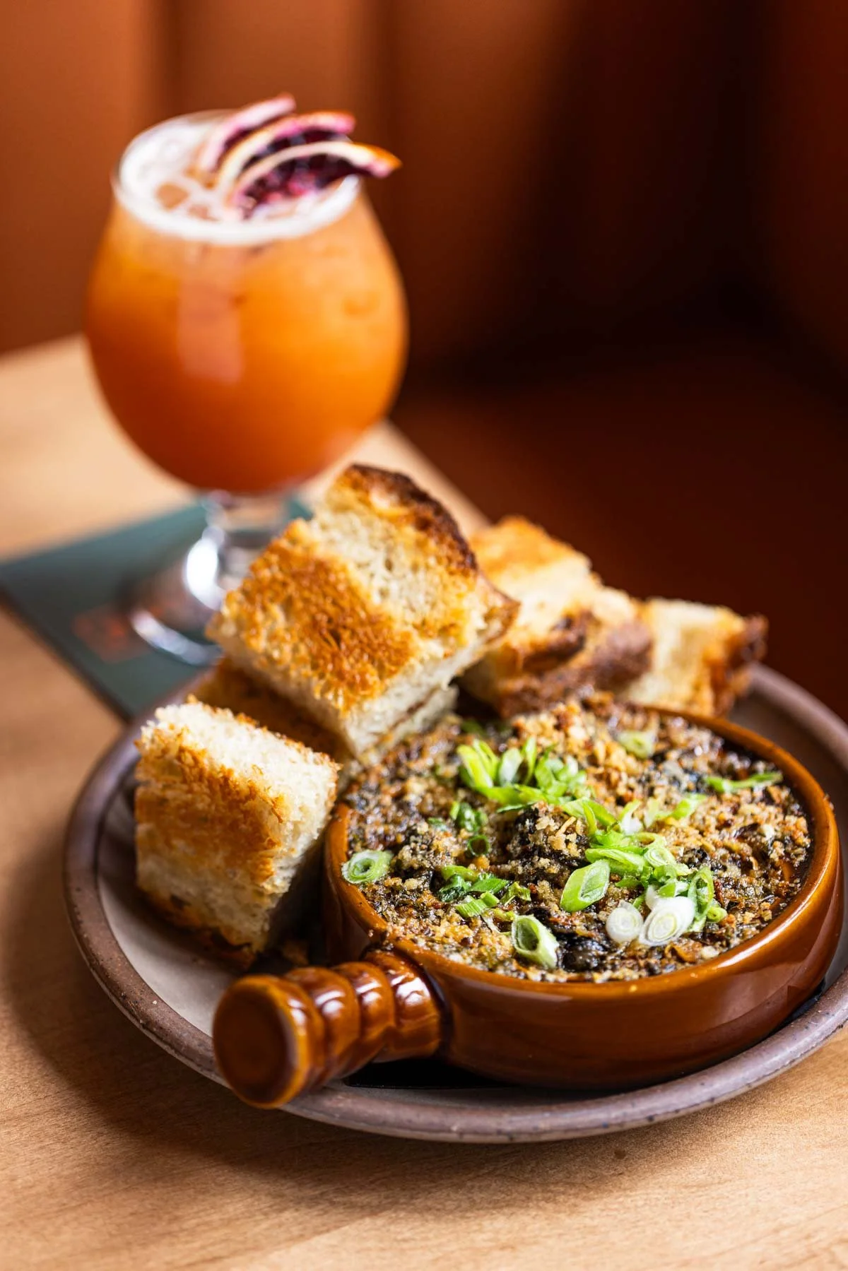 A seasonal dish from Protocol's New American menu
