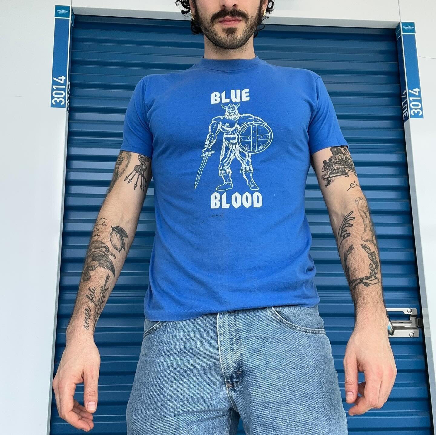 Blue blood.