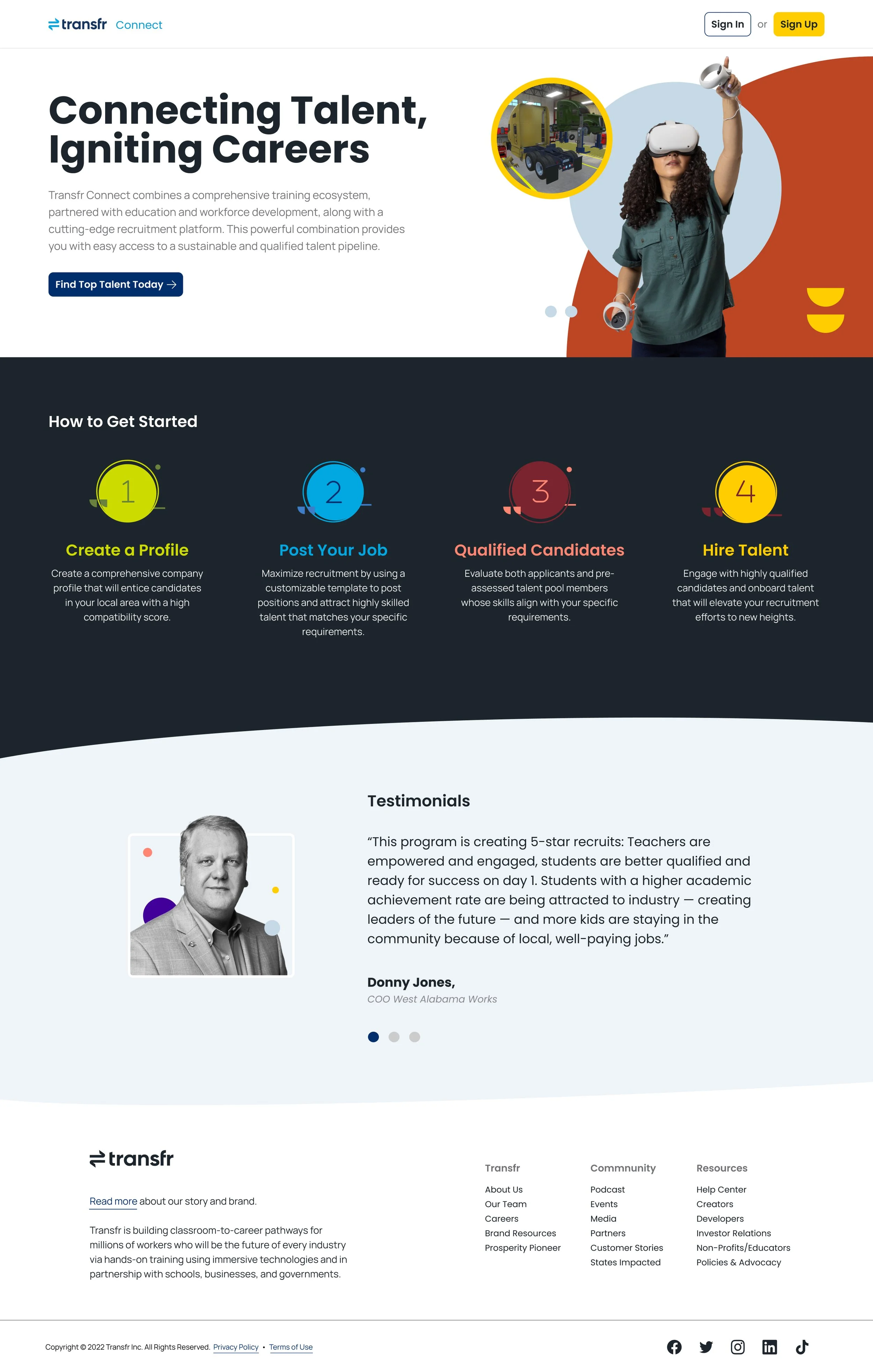 Transfr Job Placement