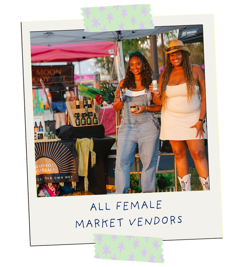 All Female Market Vendors at the 2026 YouMeShe Fest