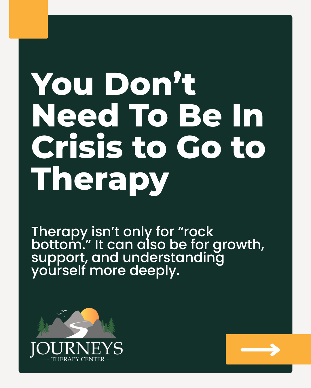 You Don’t Need to Be in Crisis to Go to Therapy