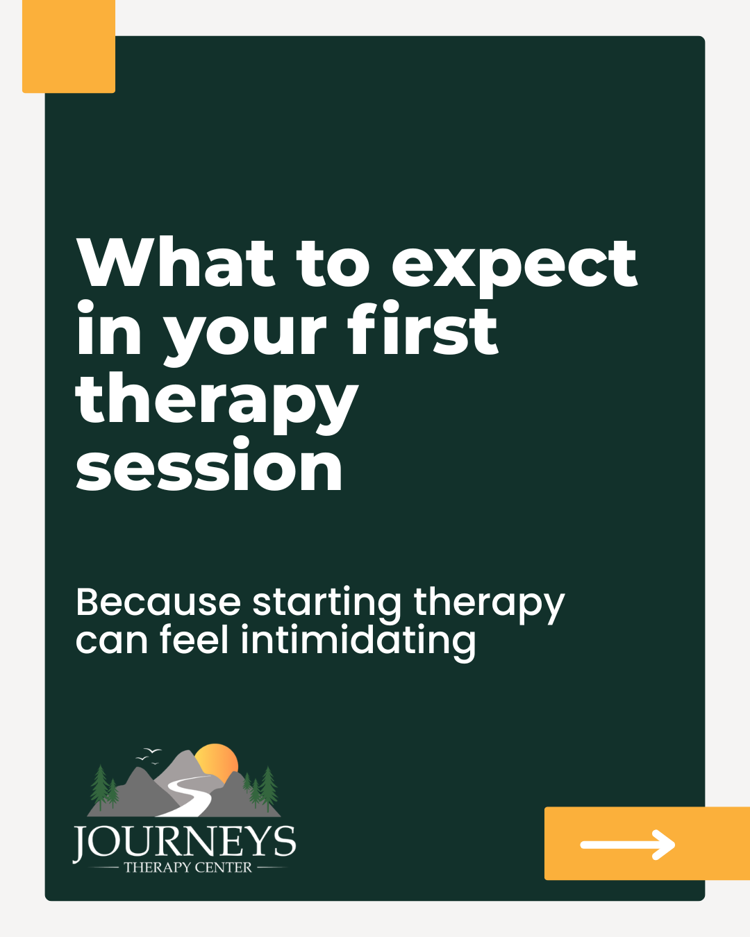 What to Expect in Your First Therapy Session