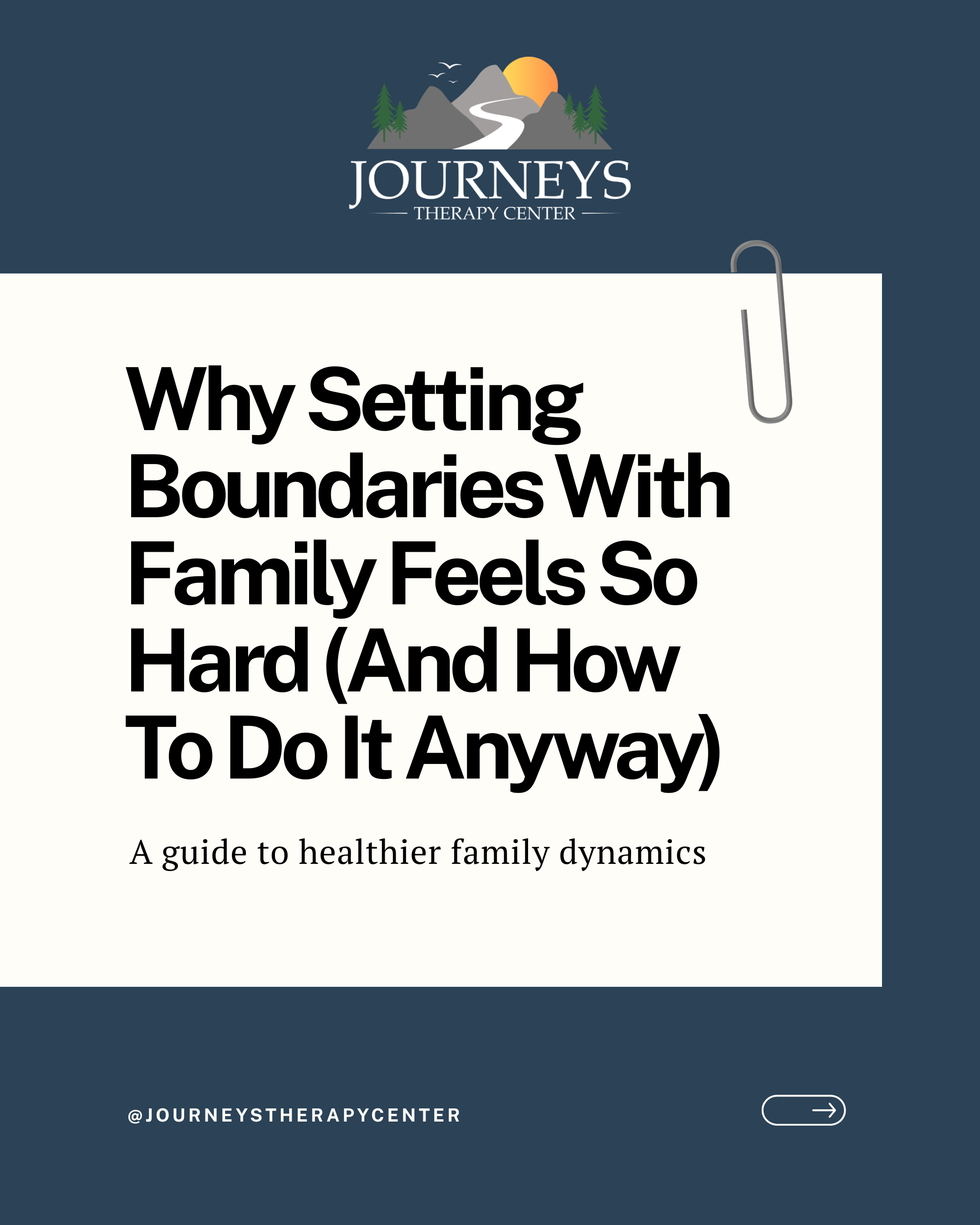 Why Setting Boundaries With Family Feels So Hard (And How to Do It Anyway)