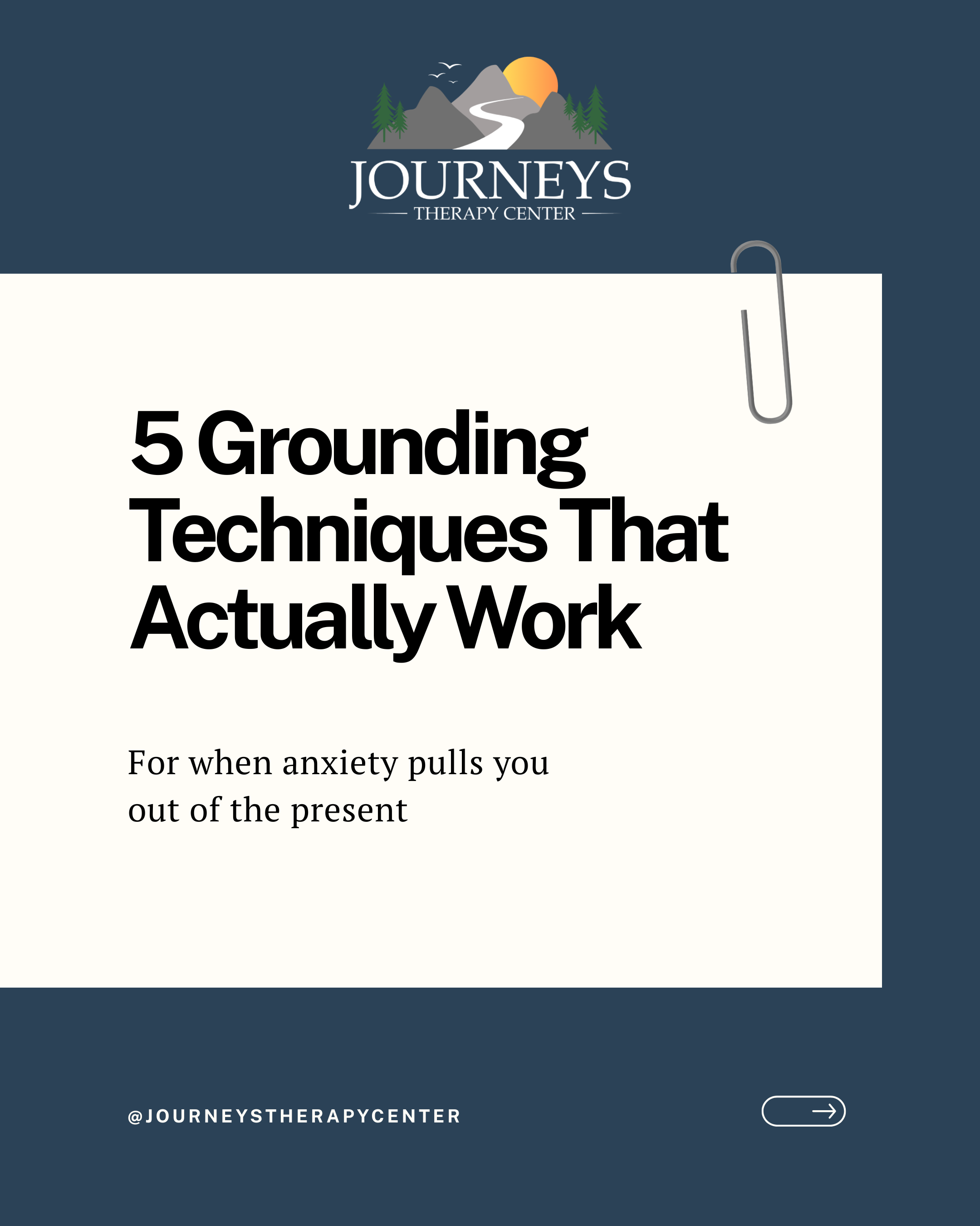 5 Grounding Techniques That Actually Work (For When Anxiety Takes Over)