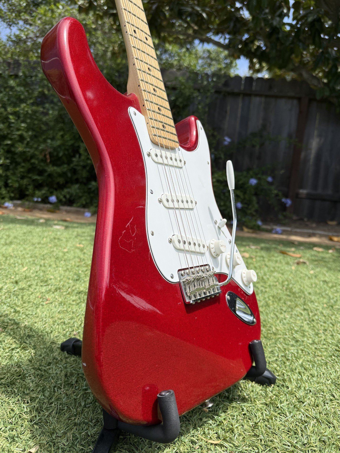 "Little Red Corvette". Candy Apple Red S-shape