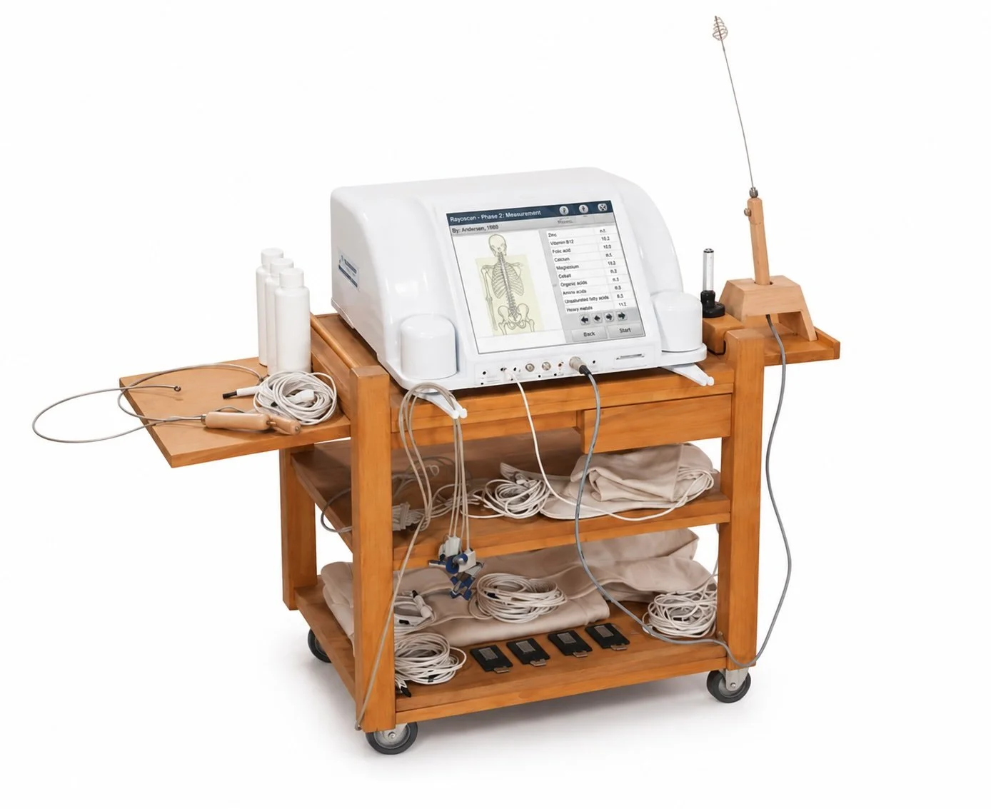 Rayonex Rayocomp PS 1000 polar equipment used at Vita Magna for Bioresonance according to Paul Schmidt.
