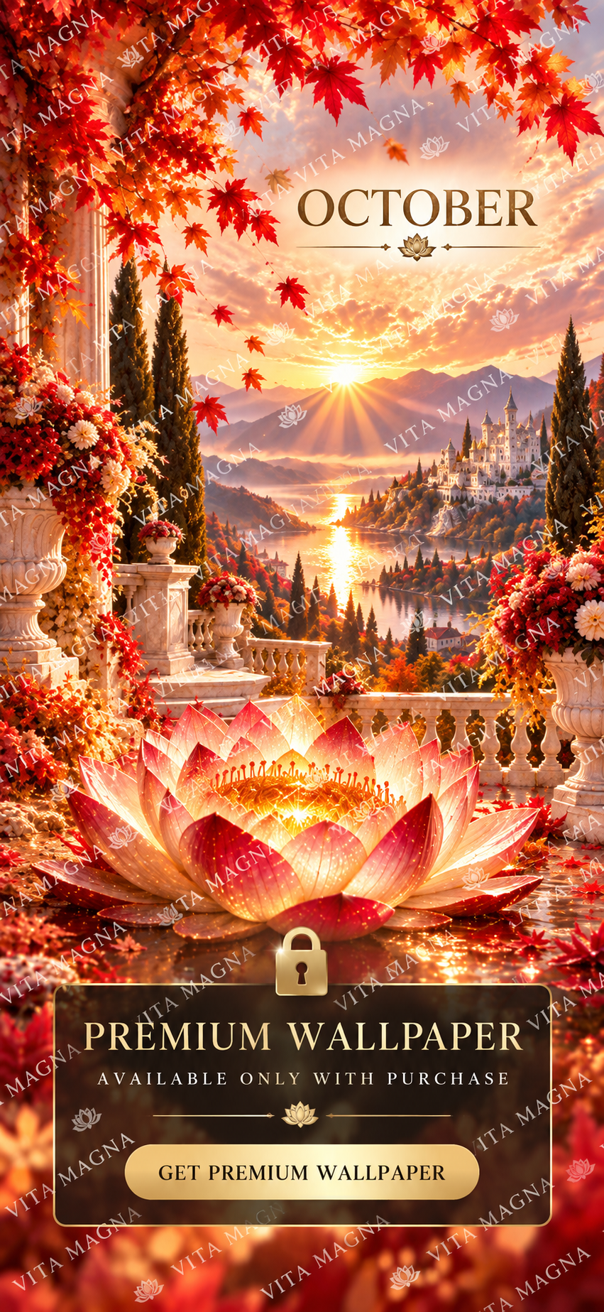 October Premium Wallpaper | Vita Magna