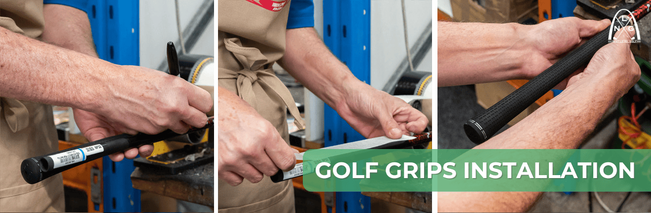 Golf Grip Installation