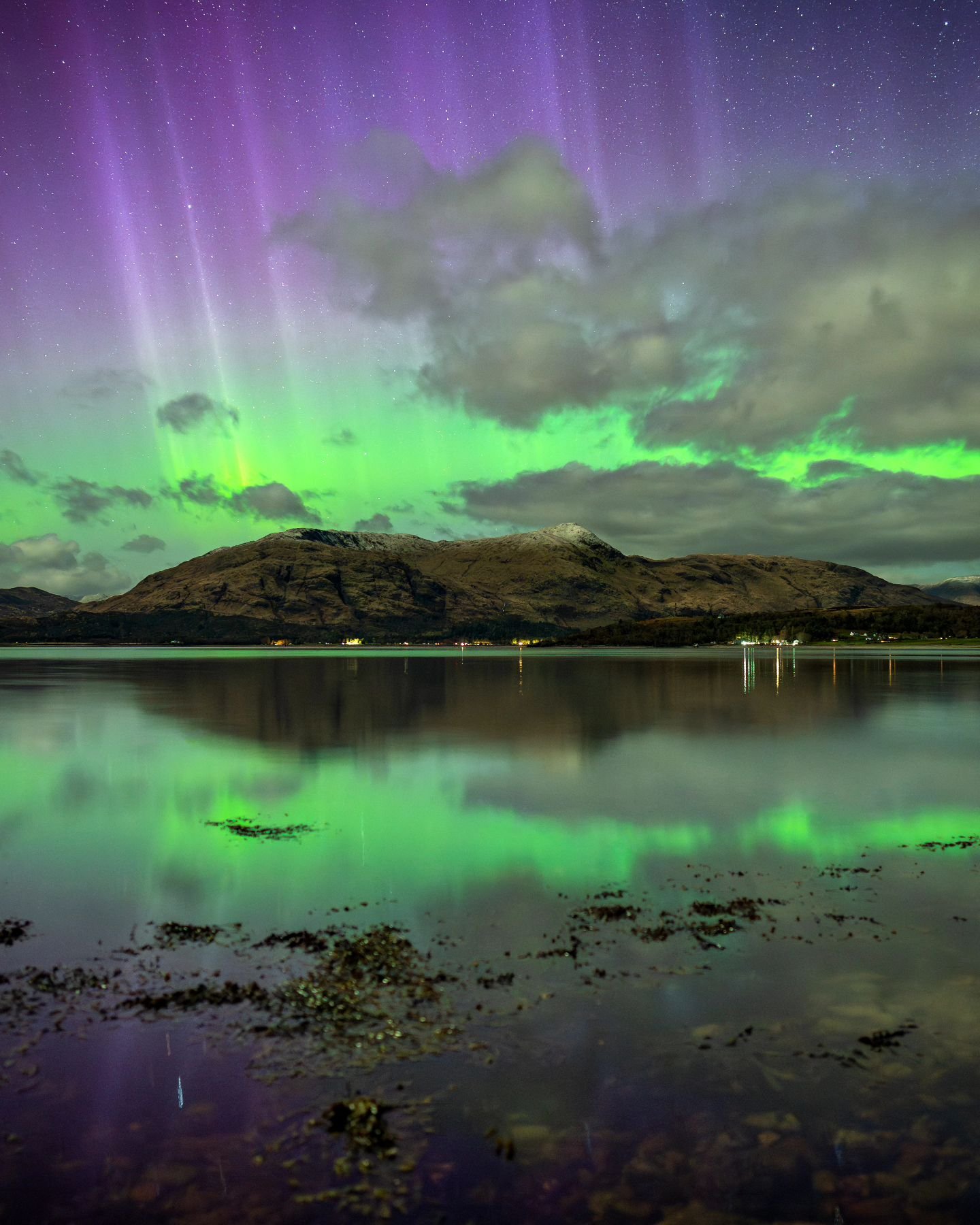 Welcome to Scotland 😍 The Northern Lights made an absolutely incredible appearance last night! Honestly, one of the best nights of night photography I've had in a while✨ We were screaming with excitement when it kicked off! I LOVE SCOTLAND 🏴󠁧󠁢󠁳?