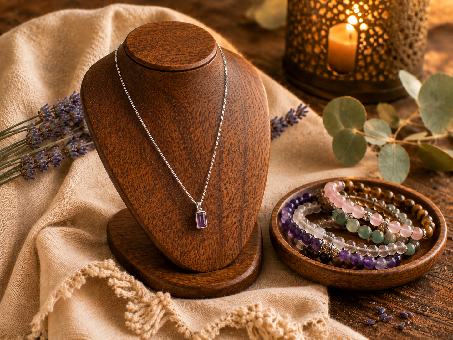 crystal jewelry