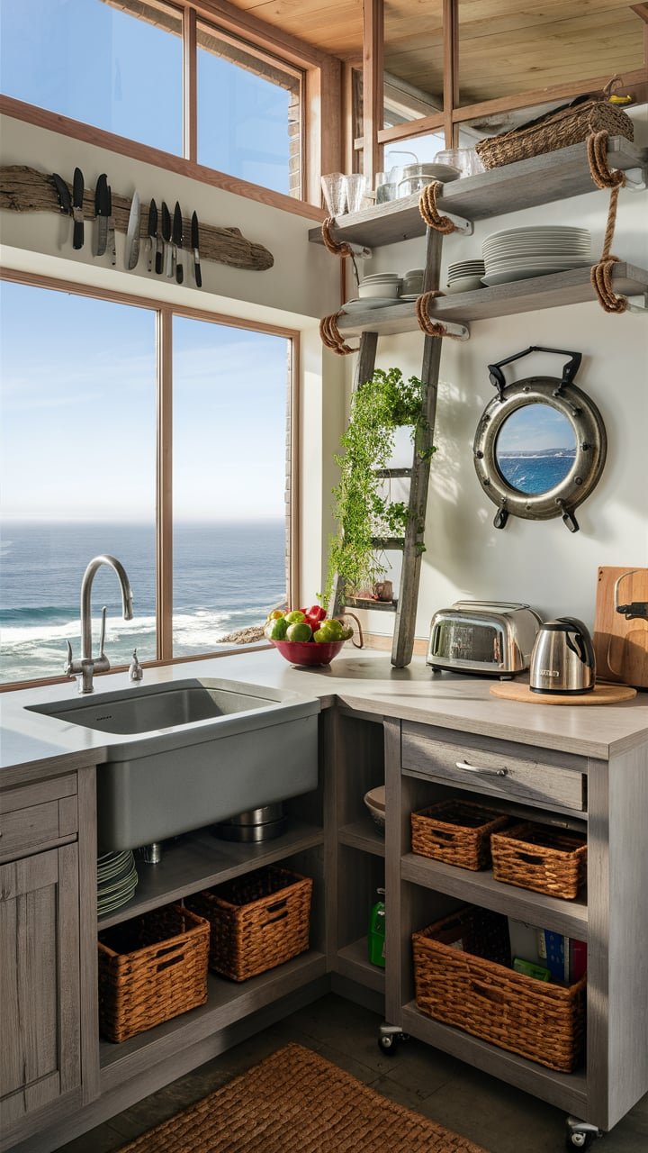 35 Small Coastal Kitchen Ideas to Maximize Your Space — Celeste's