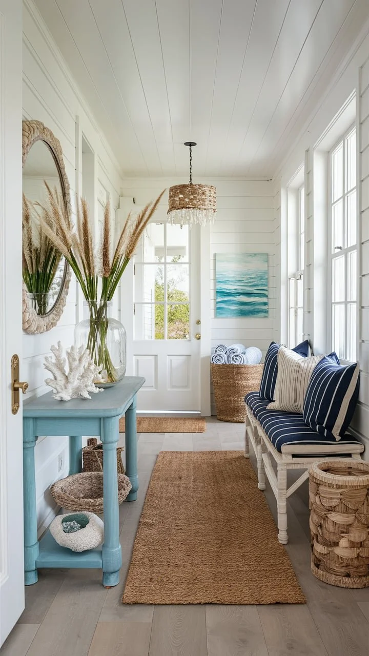 20+ Coastal Home Decor Entry Ideas — Coastal Cottage by Celeste