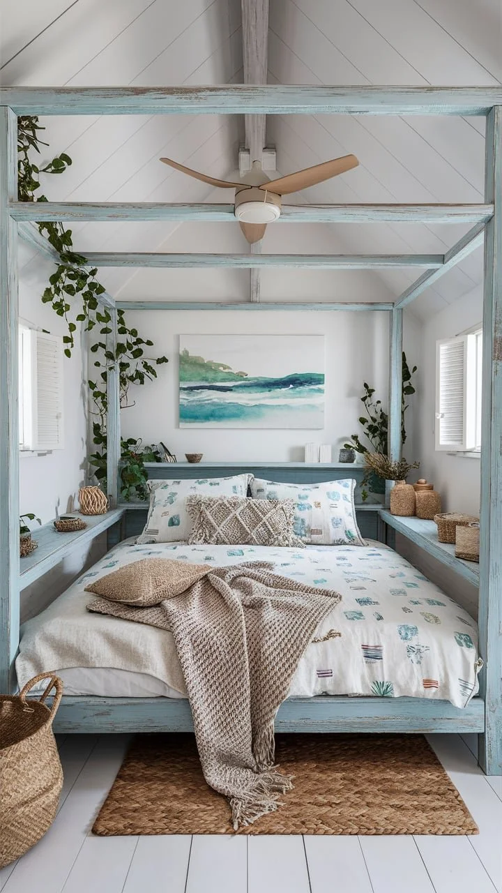 Image showcasing Create Your Dream Beach Retreat: A Step-by-Step Coastal Bedroom ...