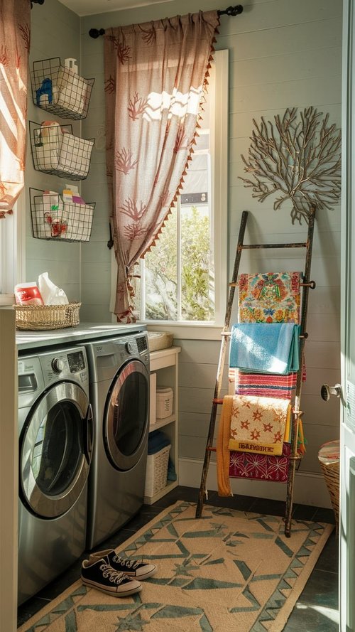15 Coastal Chic Laundry Room Ideas — Coastal Cottage by Celeste