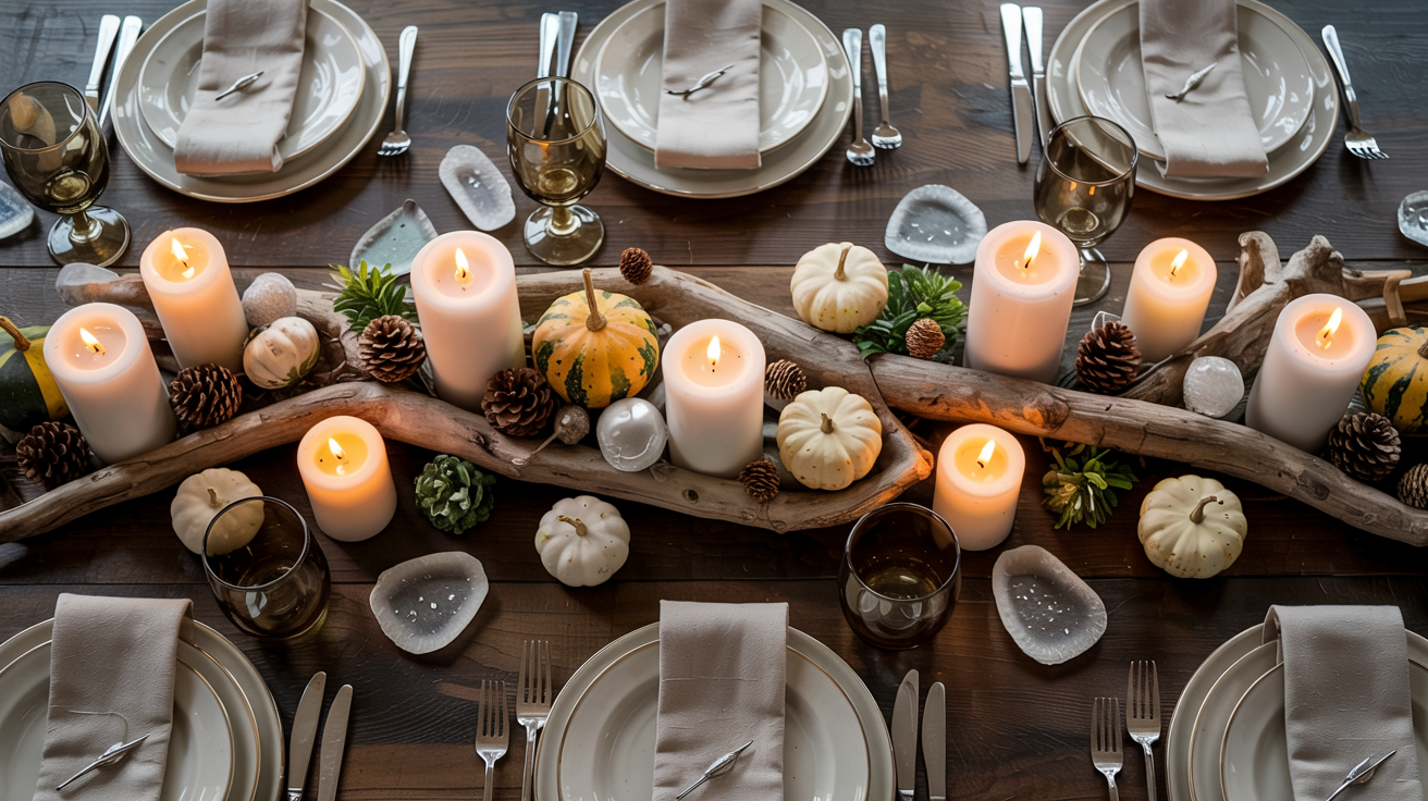 7 Easy Coastal Fall Table Decor Ideas (Cottage Style)
