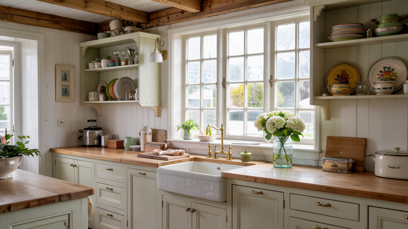 20 Vintage Cottage Kitchen Ideas That'll Make You Ditch Everything and Move to the Beach