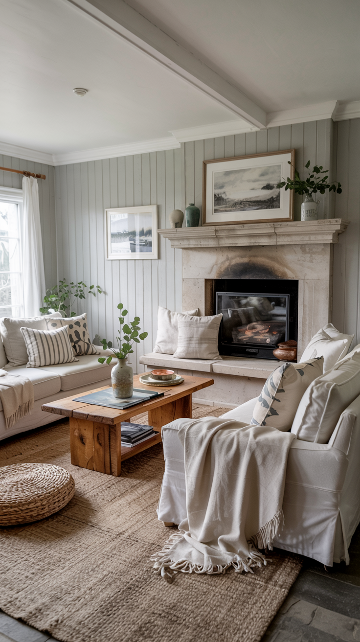 6 Simple Ways to Get the Coastal Cottage Look (+15 Stunning Living Room Ideas)