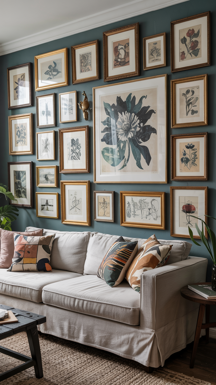 How to Create a Thrifted Gallery Wall: 10 Affordable Styling Ideas