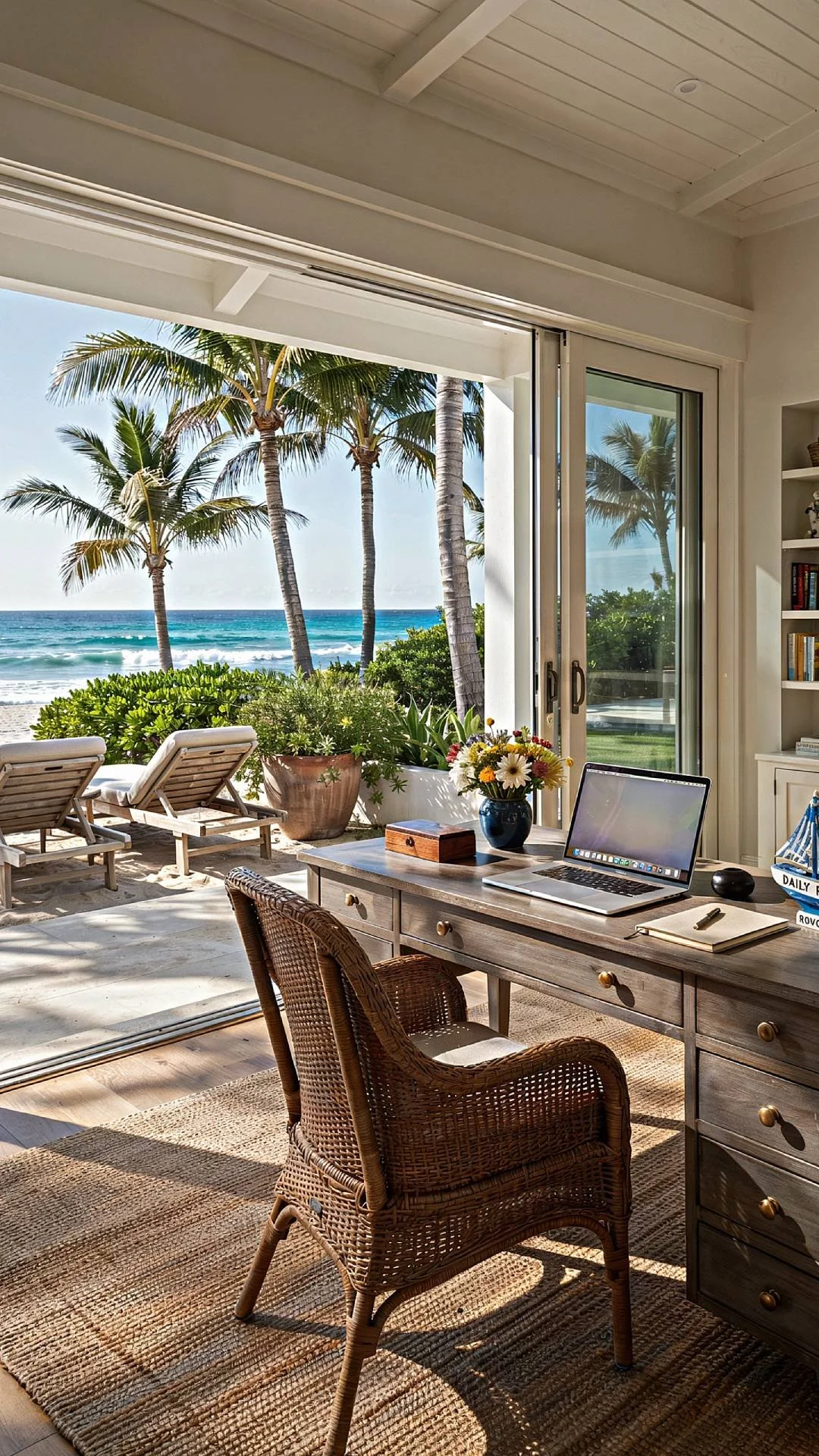 10 Cozy Coastal Cottage Office Ideas for a Serene Workspace