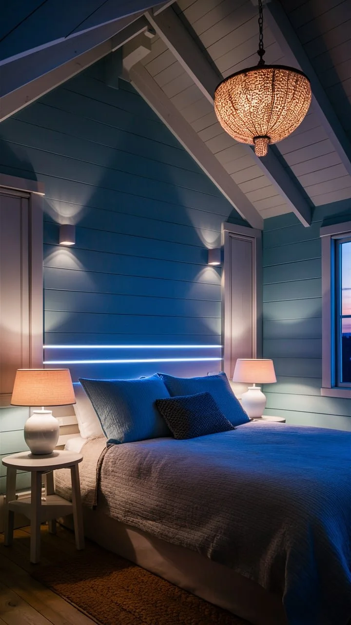 20 Inspiring Ideas to Creating the Perfect Coastal Blue Bedroom ...