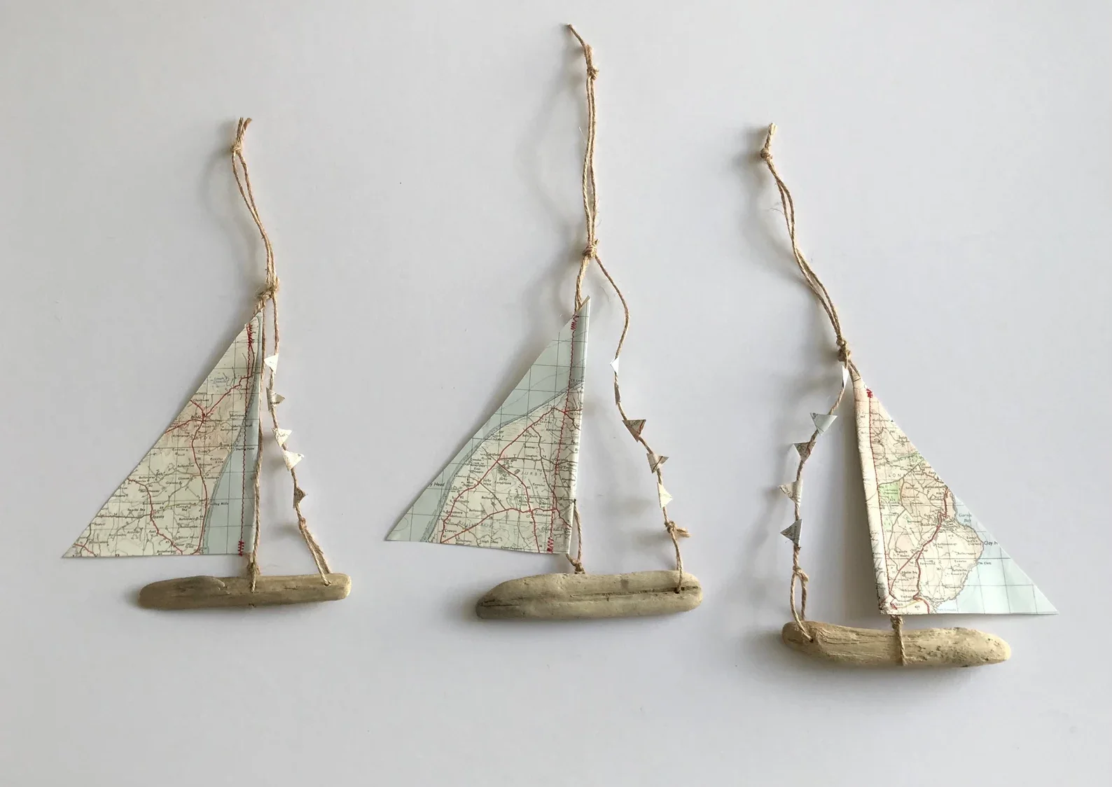 Map Beach Design Drift Wood Ships Driftwood sailboat gift Nautical décor, Weathered, Boat Nautical ornament, Nautical decoration, coastal