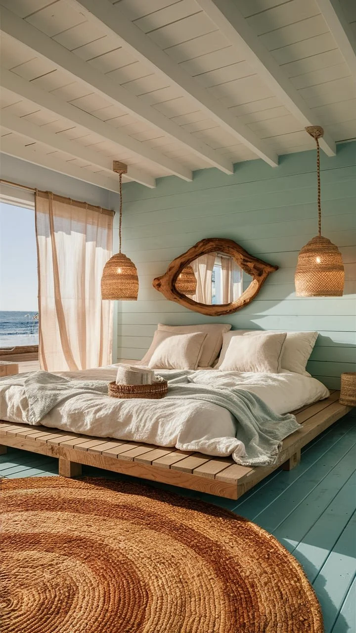 Beach Cottage Bedroom Refresh: Low Bed Ideas for Cozy Comfort — Coastal ...