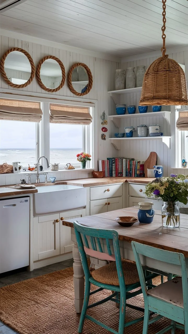 22 Coastal Cottage Kitchen Wall Decor Ideas to Inspire You — Celeste's