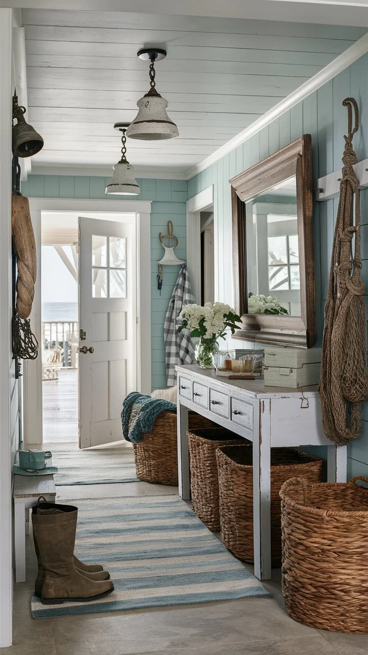 20+ Coastal Home Decor Entry Ideas — Coastal Cottage by Celeste