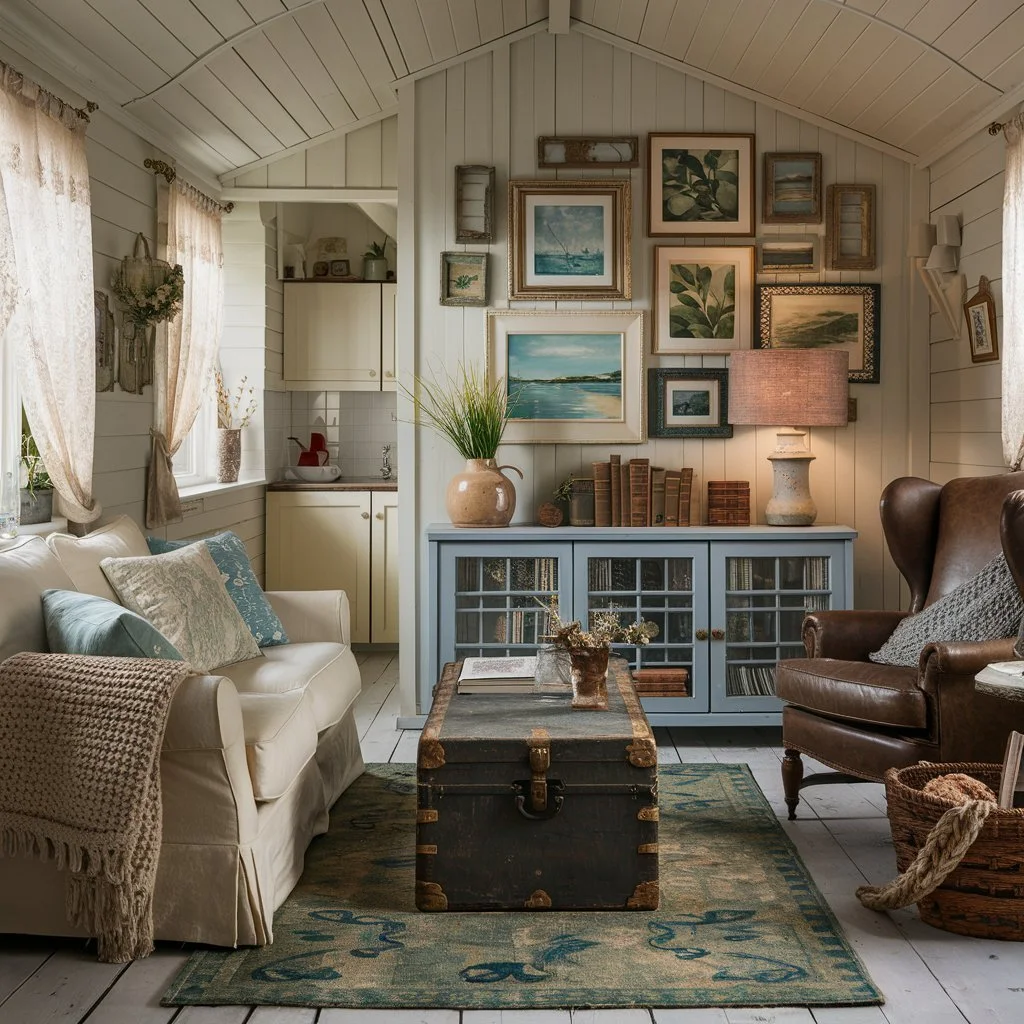 The Coziest Coastal Cottage Living Rooms Ideas — Celeste's Coastal Cottage