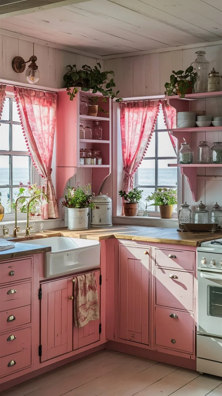 11 Inspirational Pink Coastal Home Decor Ideas — Celeste's Coastal Cottage
