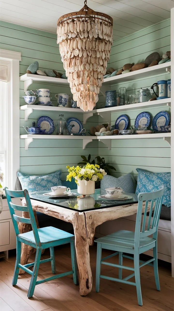 33 Coastal Breakfast Nook Ideas — Coastal Cottage by Celeste