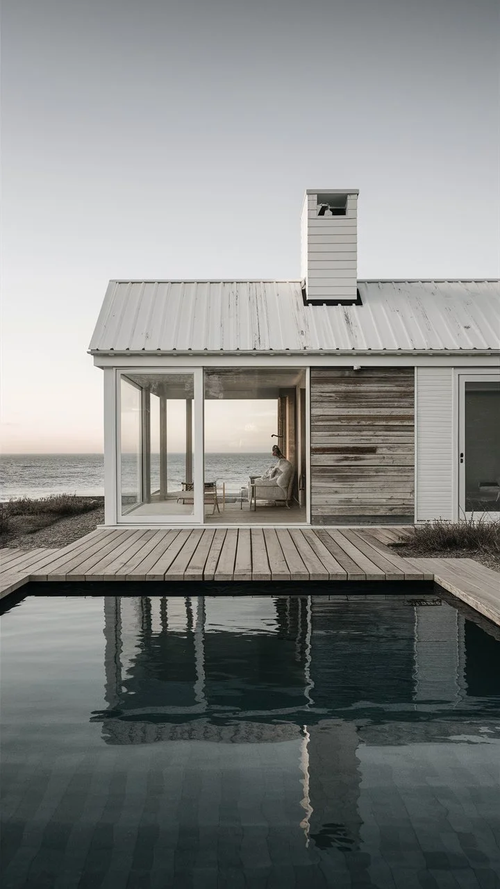18 Coastal Cottage Exterior Designs: Get the Look & Maintenance Tips ...