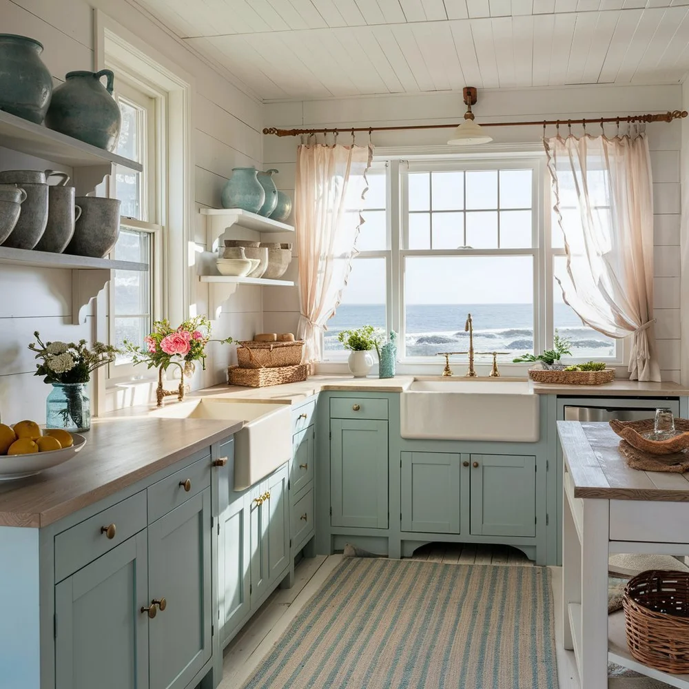 34 Dreamy Coastal Kitchen Ideas to Inspire You — Celeste's Coastal Cottage