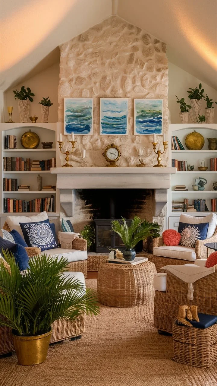 44 Coastal Living Room Ideas to Bring Beach Vibes Home — Celeste's ...