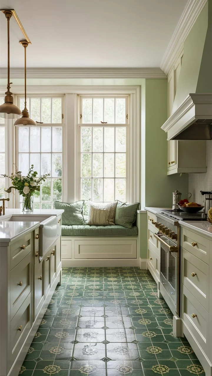 22 Serene Green Cottage Kitchen Ideas — Coastal Cottage by Celeste
