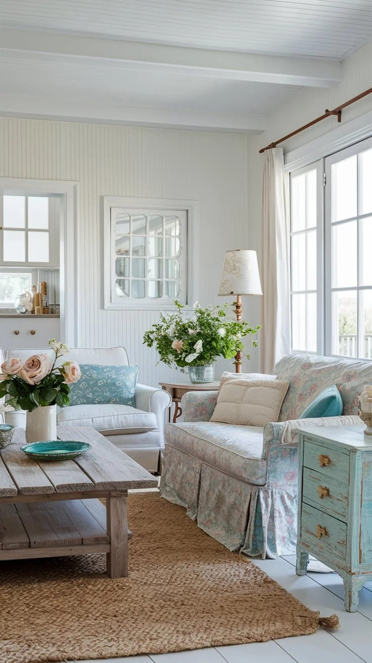 Best Ways To Blend the Charm of Shabby Chic and Coastal Cottage Styles