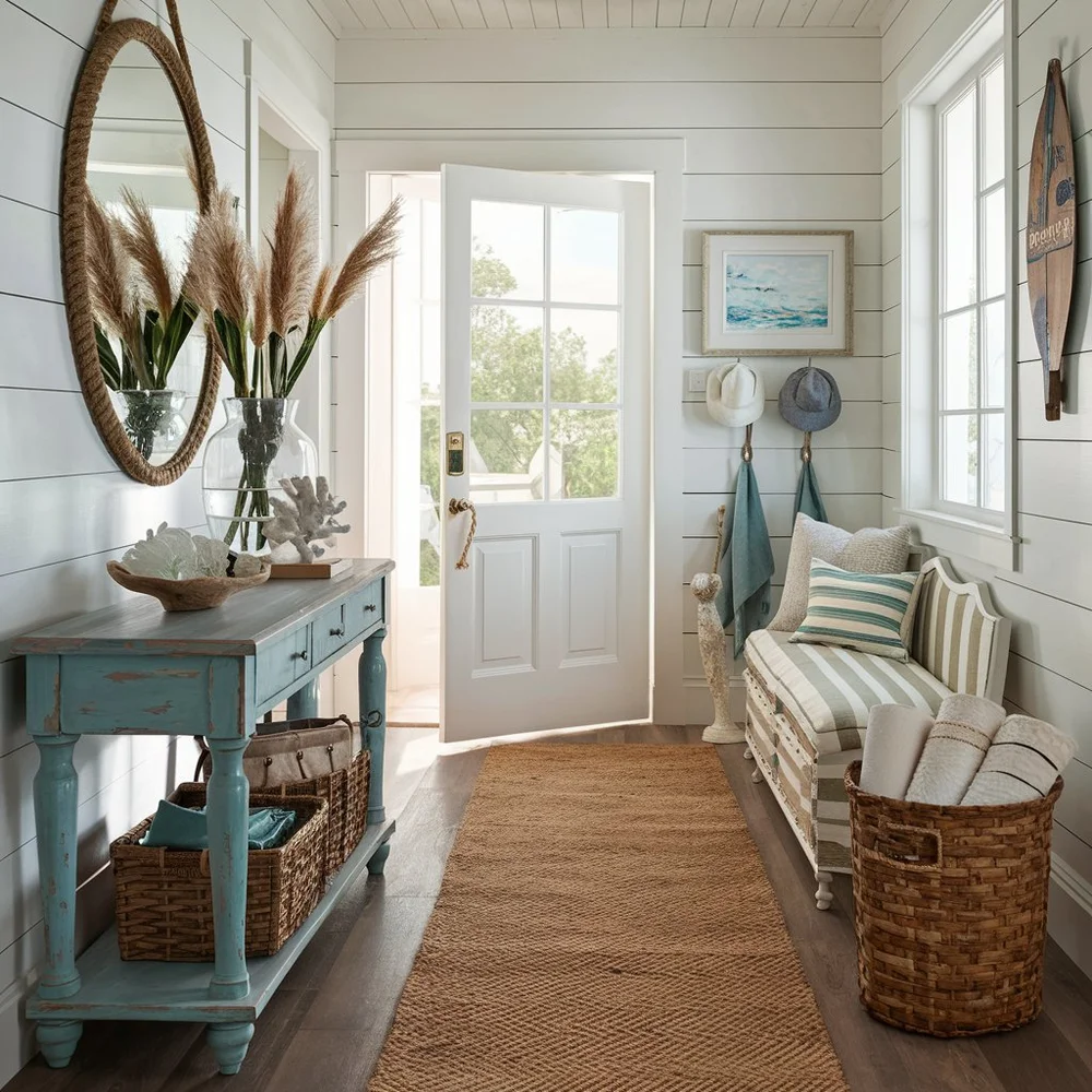 22 Coastal Home Decor Entry Ideas — Coastal Cottage by Celeste