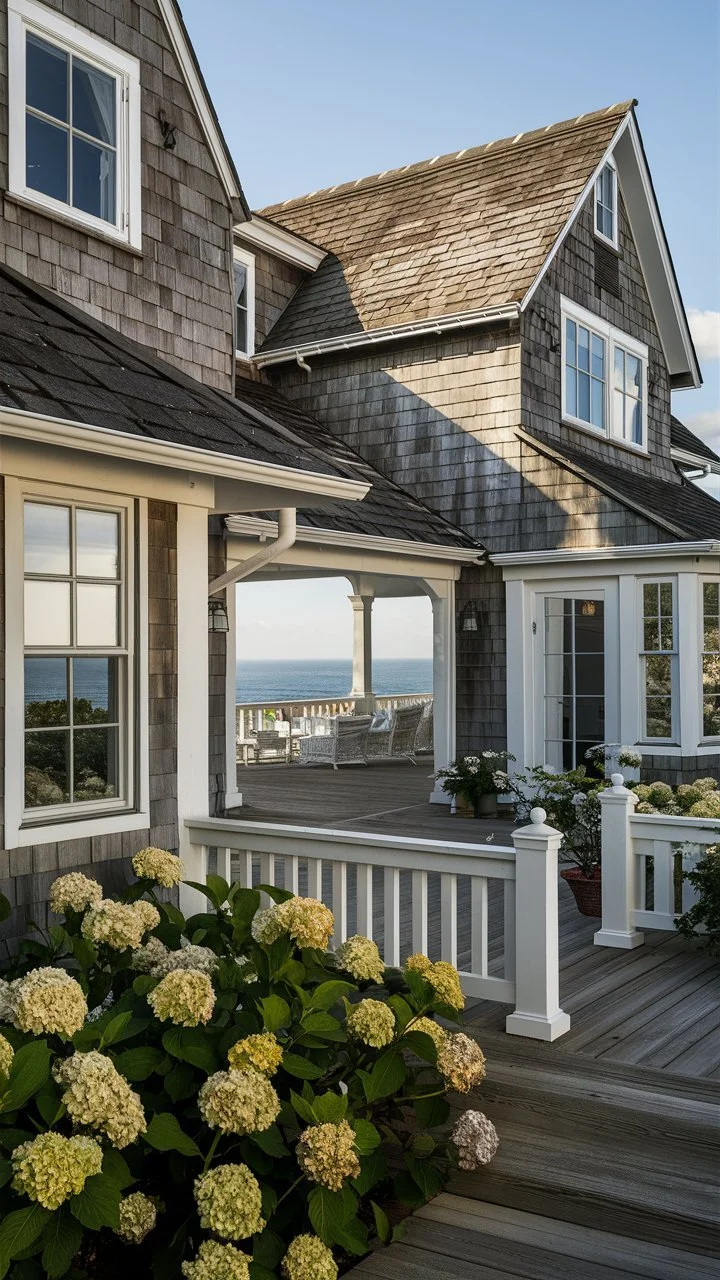 18 Coastal Cottage Exterior Designs: Get the Look & Maintenance Tips ...