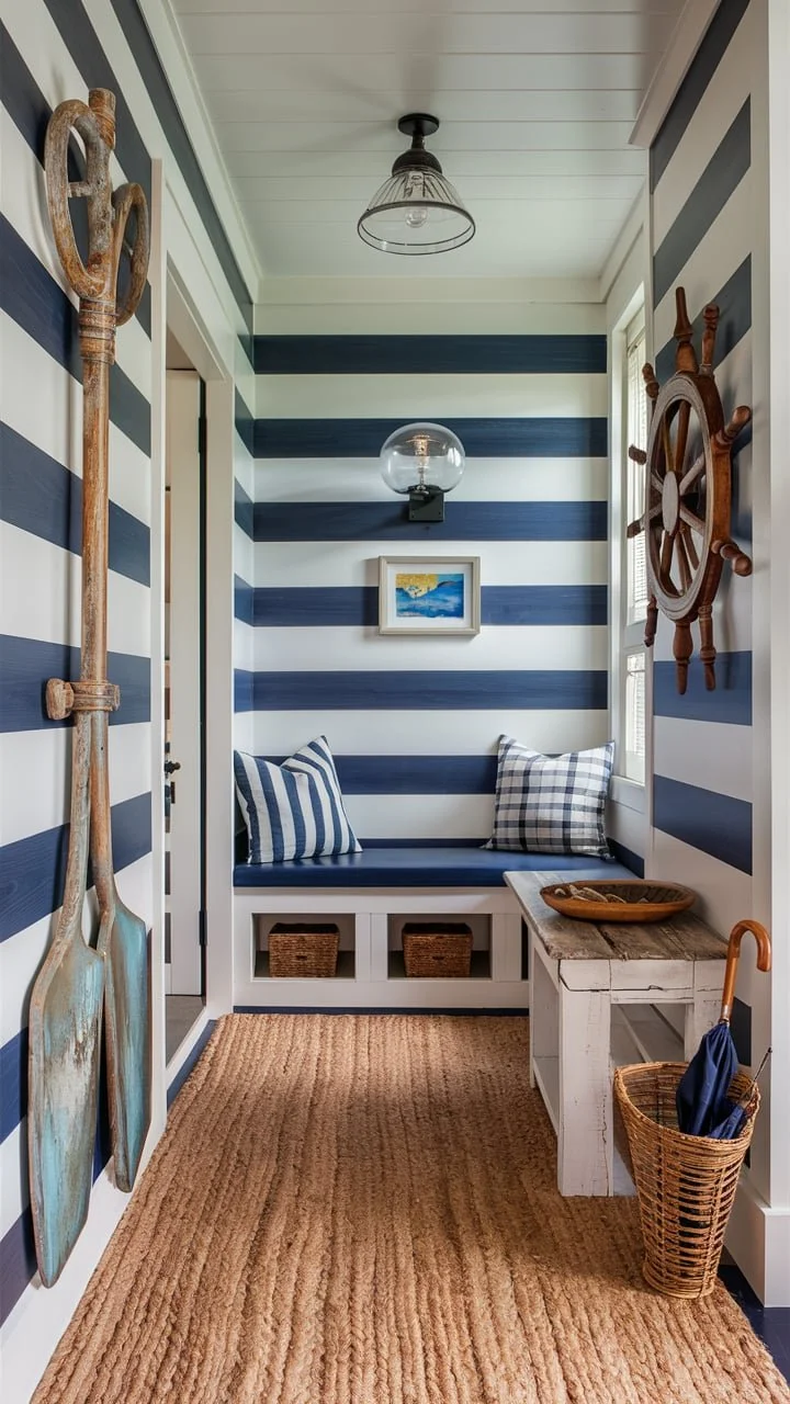 20 Coastal Home Decor Entryway Ideas to Create a Seaside Haven ...