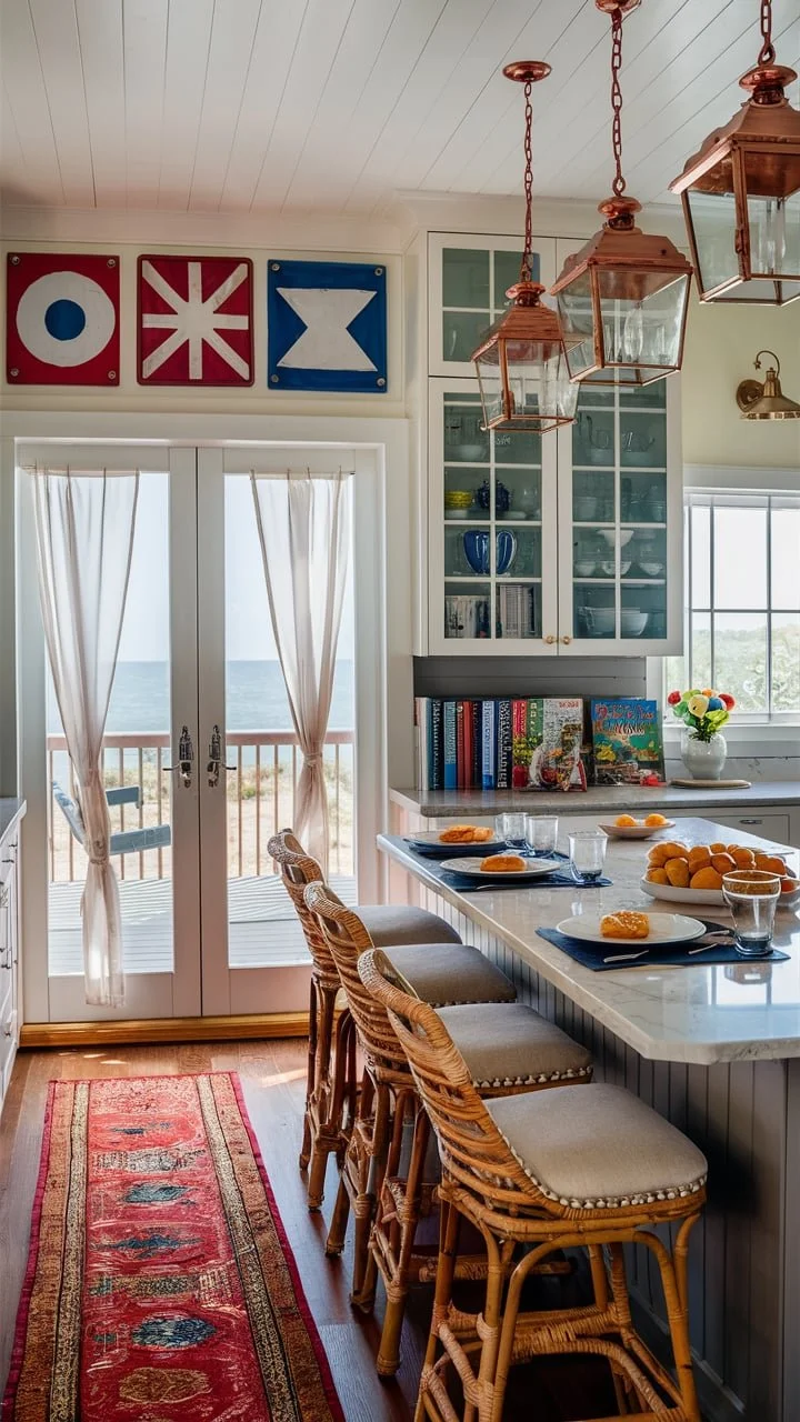 22 Coastal Cottage Kitchen Wall Decor Ideas to Inspire You — Celeste's ...